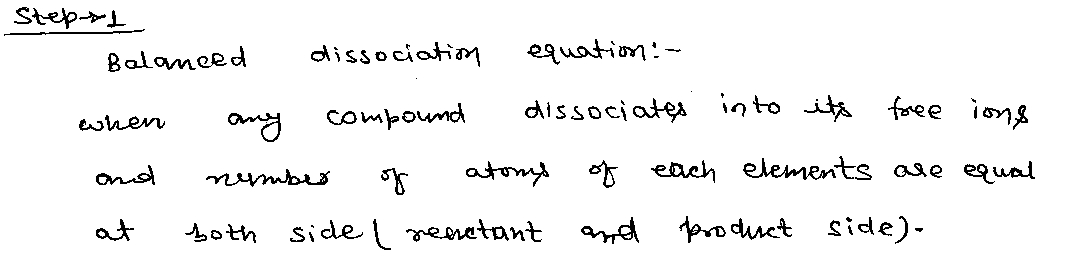 Chemistry homework question answer, step 1, image 1